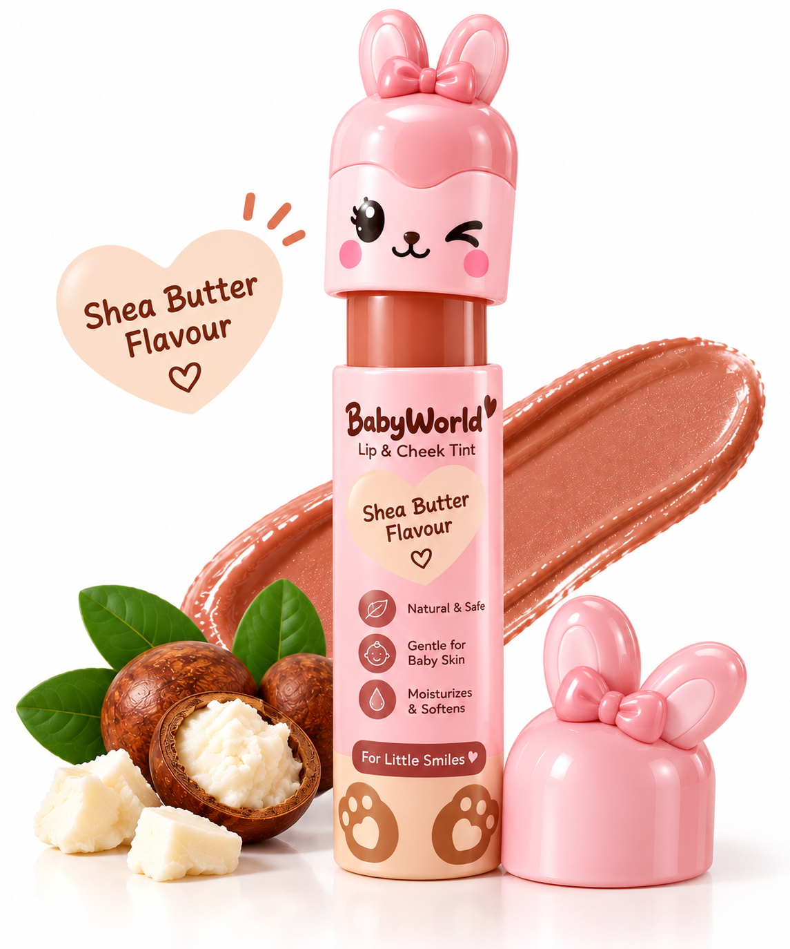 BabyWorld Kids Lip & Cheek Tint – Gentle Natural Colour for Little Smiles