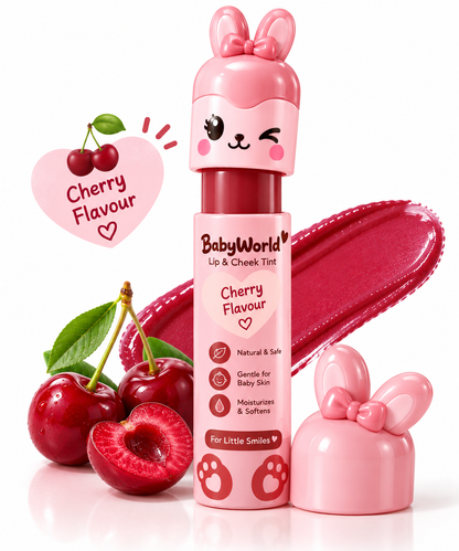 BabyWorld Kids Lip & Cheek Tint – Gentle Natural Colour for Little Smiles