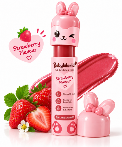 BabyWorld Kids Lip & Cheek Tint – Gentle Natural Colour for Little Smiles