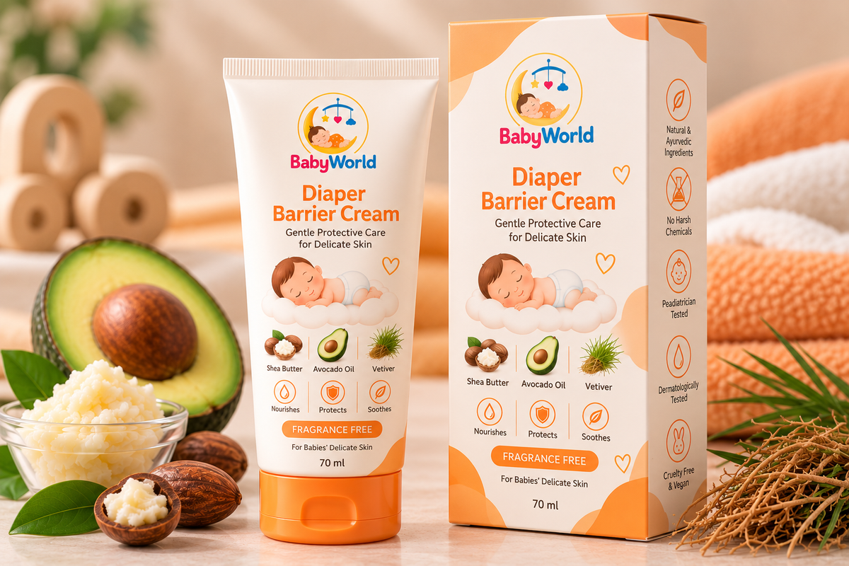 BabyWorld Diaper Barrier Cream 70 ml tube